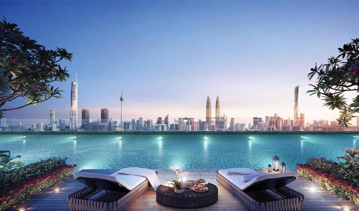 Pangsapuri Klcc View 2br-2br Luxury Trion Kl Kuala Lumpur